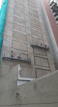 Re-plastering Work of External Facade — image 2